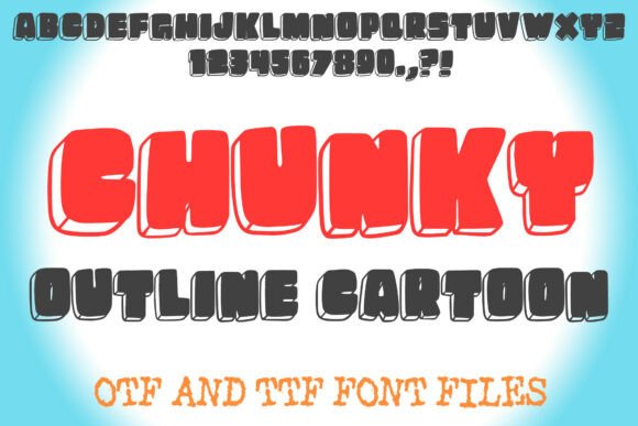 Adding Playful Depth: A Guide to Chunky Outline Cartoon Design