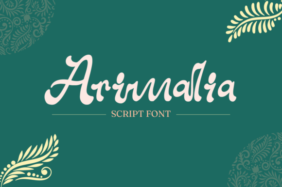 Arimalia: A Script Font for Logos That Whisper Luxury