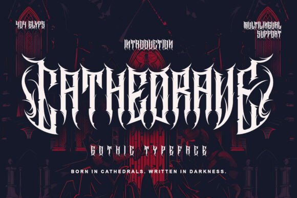 Cathedrave: Forging Modern Legends with Stone-Carved Typography