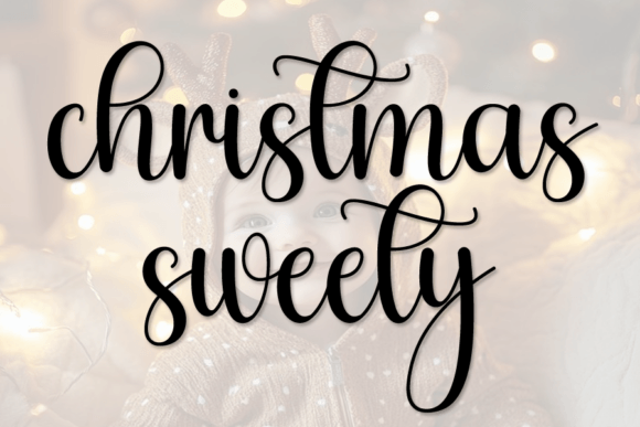 Christmas Sweety: A Handwritten Font for Authentic Branding