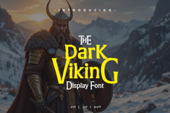 Dark Viking: A Typeface Forged in Legend