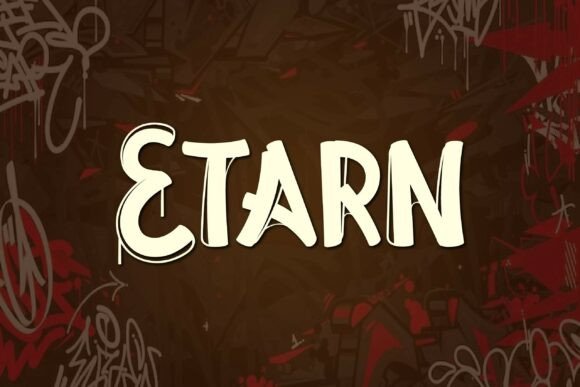 Etarn: A Bold Typeface for Creative Impact