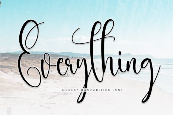 Everything: The Handwritten Font with Timeless Elegance