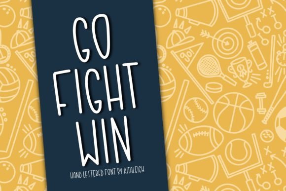 Go Fight Win: Capturing the Spirit of Victory in Every Letter