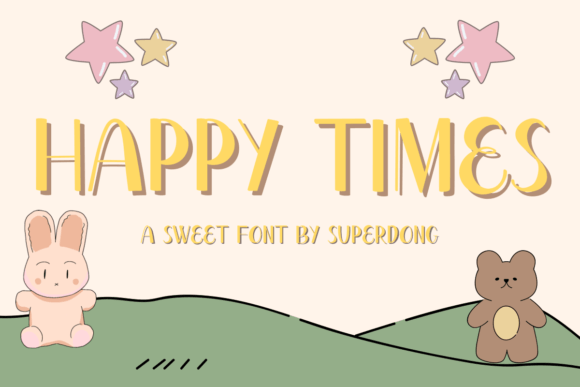 Happy Times: A Handwritten Font for Joyful, Authentic Design