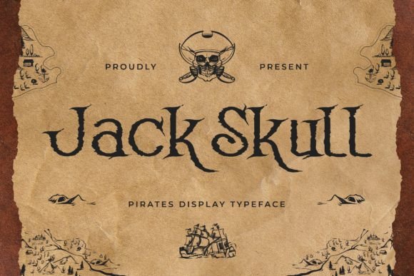 Jack Skull: Setting Sail with a Pirate Fantasy Typeface