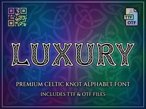 Luxury: Weaving Ancient Craft into Modern Type