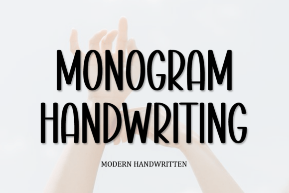 Monogram Handwriting: A Font That Brings Personality to Your Projects