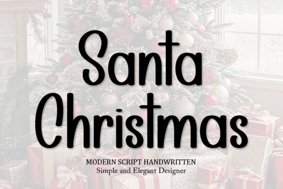 Santa Christmas: Capturing Festive Charm in Every Letter